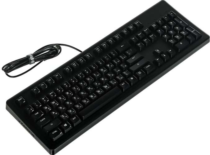 Клавиатура SteelSeries Apex 100,  USB, черный [ss64435]